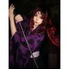 Demon Slayer Kokushibo Cosplay Costume Wig Anime Purple Kimono Tsugikuni Michikatsu Party Halloween RolePlay Carnaval Outfits