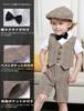 TickElf Formal Clothing Suit Baby Outfit Perfect for Kindergarten Entrance First and Shrine Visits Boys' Children's Set, Western-Style Set,