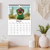 1 Stück 2026 Hängekalender, Lustiges Hunde-Design, 12 Einzigartige Designs pro Monat, Perfektes Geschenk für Geburtstag, Weihnachten & Neujahr