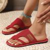 Fashion Women Slippers Casual Peep Toe Slip on Slippers Women Clip Toe Solid Color Comfort Sandals Outdoors Beach Shoes Slides Women
