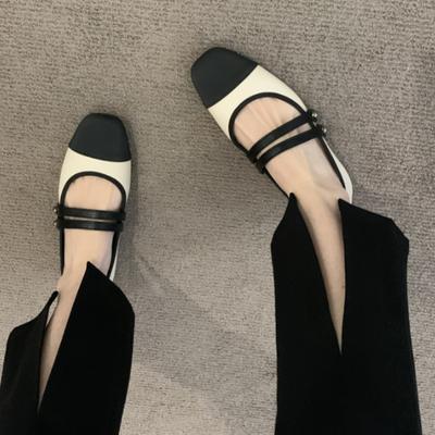 2024 New Women Flats Shoes Spring Autumn Fashion Mary Jane Round Toe Shoes Evening Breeze Casual Slip Simple Womens Shoes