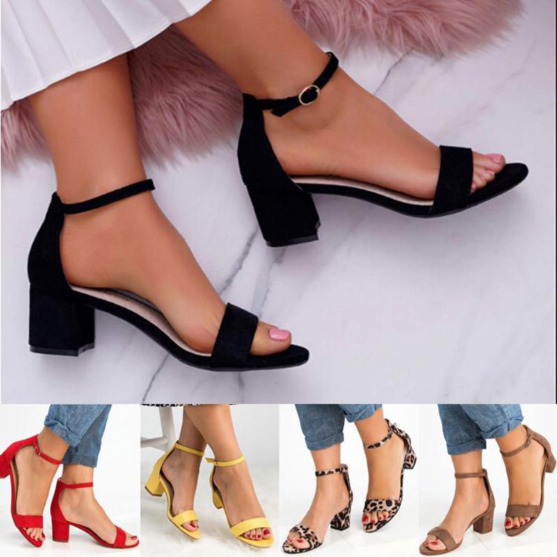 formal block heels