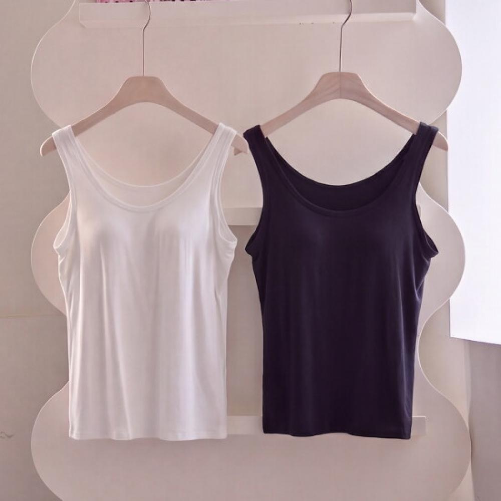 Customable Basic Bra Cup Built In Sleeveless T2604ts601b