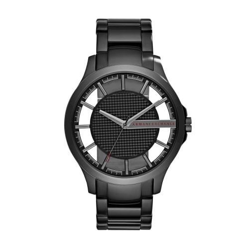 Armani Exchange Men's 'Smart' Quartz Stainless Steel Casual Watch, Black (Model: AX2189)