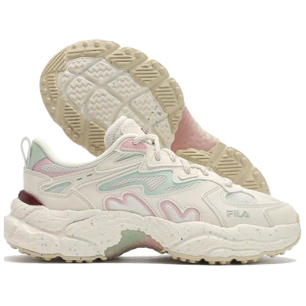 Fila Fern Casual Lightweight Low-Top Dad Sneakers Women Sneakers Ivory F12W411116FTS