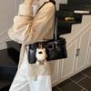 Commute Trend Fashion Trendy Handbag for Women, Small-sized, with Unique Texture, Single Shoulder Bag on The Armhole