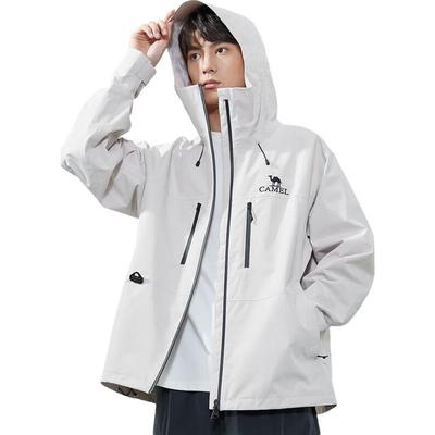 Camel Outdoor Hardshell Rain Jacket