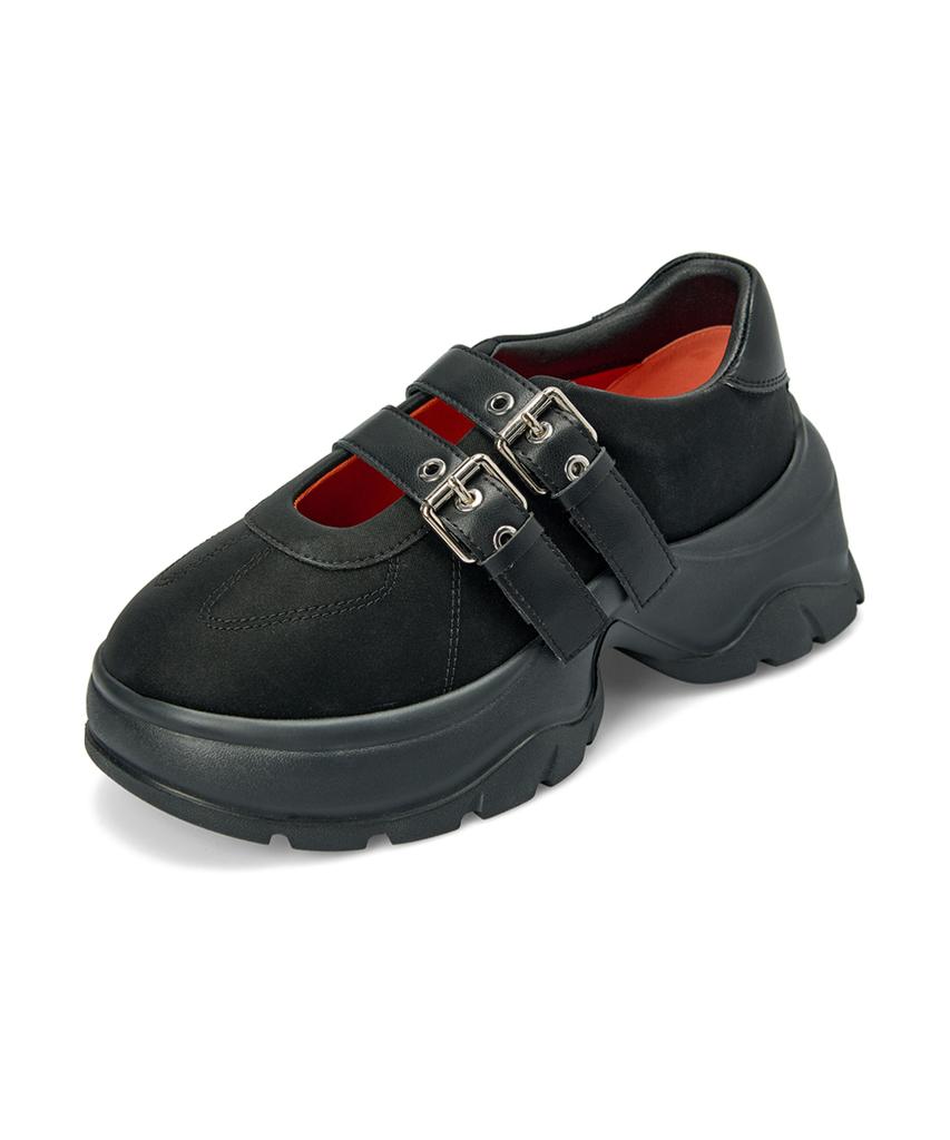 Deeen Women'S Two-Buckle Mary Jane Sneakers Dw5Fssk051