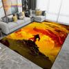 Cartoon Mortal Kombat Area Rug Large,Carpet Rug for Living Room Bedroom,Kitchen Bathroom Entrance Doormat Non-slip Floor Mats