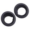 2pcs Left & Right Side Front Bumper Fog Light Lamp Ring Cover Frame Fit For BMW X3 E83 Before Facelift 2004 2005 2006