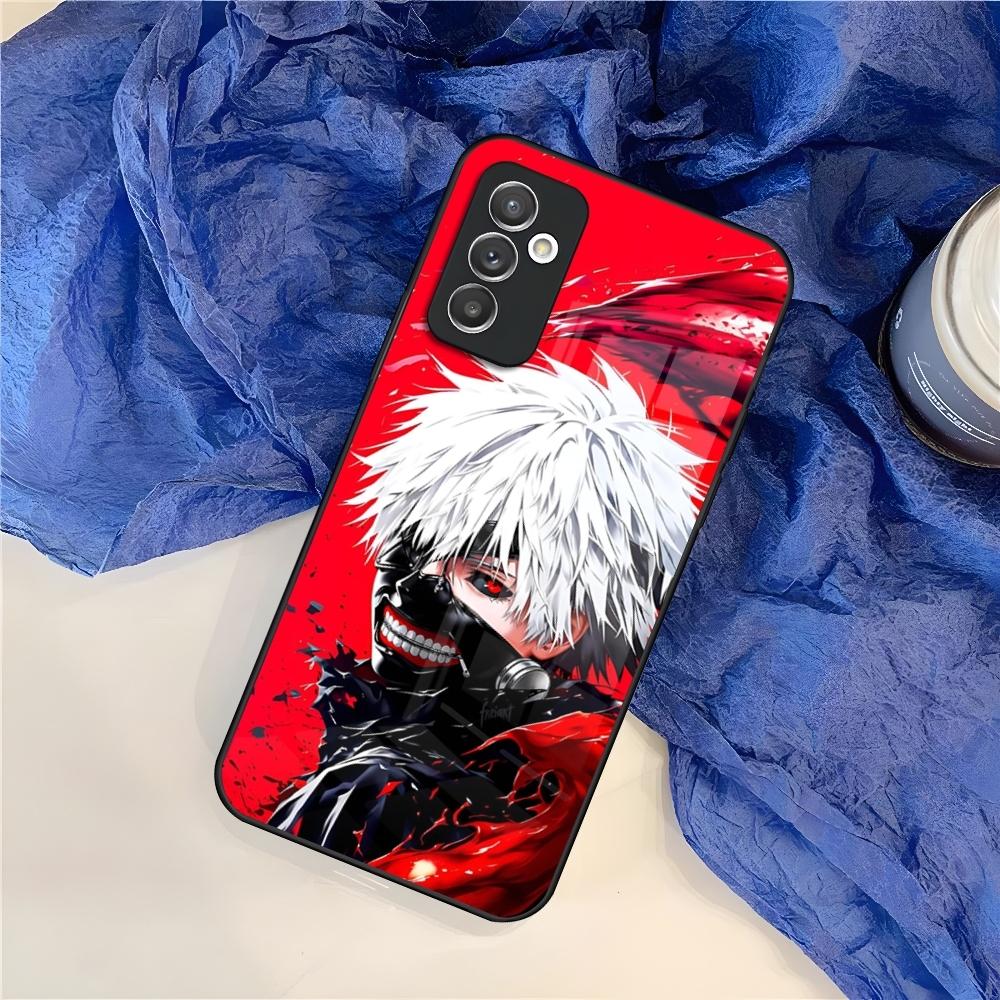 Tokyo Anime Ghoul Phone Case for Samsung S25 S24 S30 S21 S23 S20 S22 Fe S10 E S9 Note 20 Pro Ultra Plus glass Cover