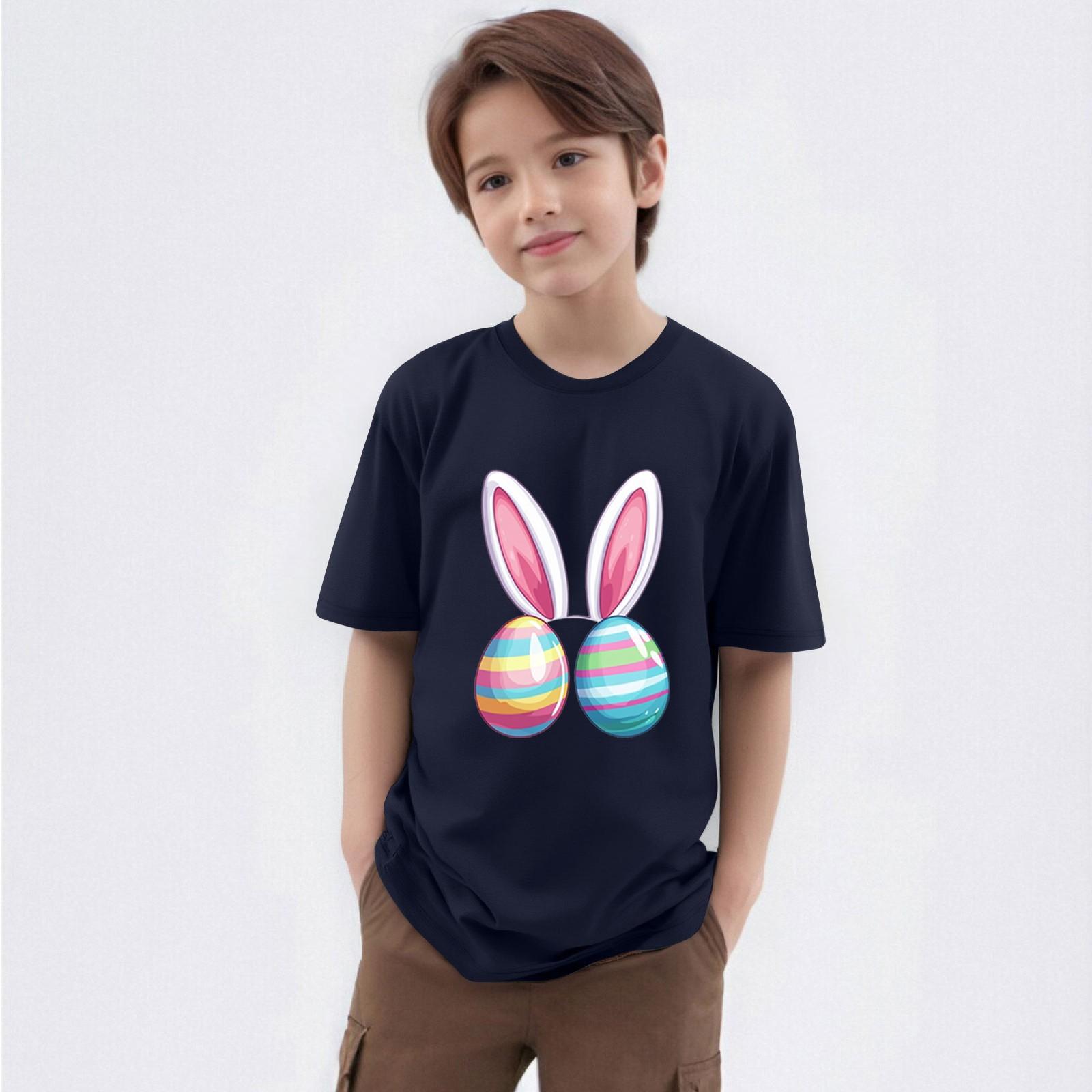 

Детская футболка с круглым вырезом и короткими рукавами 150