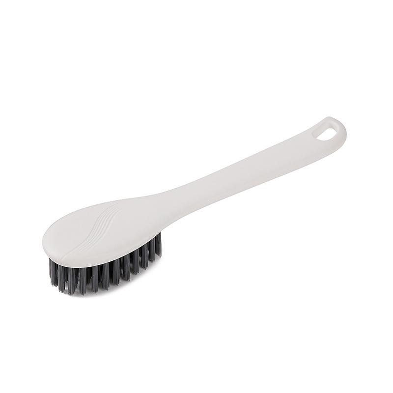 Round Head Shoe Cleaning Brush with Optional Back Pattern - Two Colors Available, Gentle on Shoes