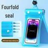 Triple-Layer Waterproof Phone Case with Touchscreen Access for Swimming & Diving