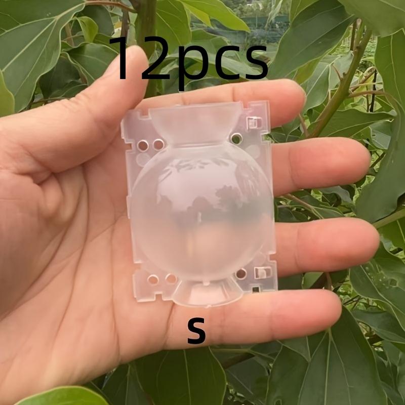 12pcs Plant High-Pressure Propagation Box Black Garden Tree Grafting Rooting Device High-Altitude Pressure Branches and Roots Propagation Ball