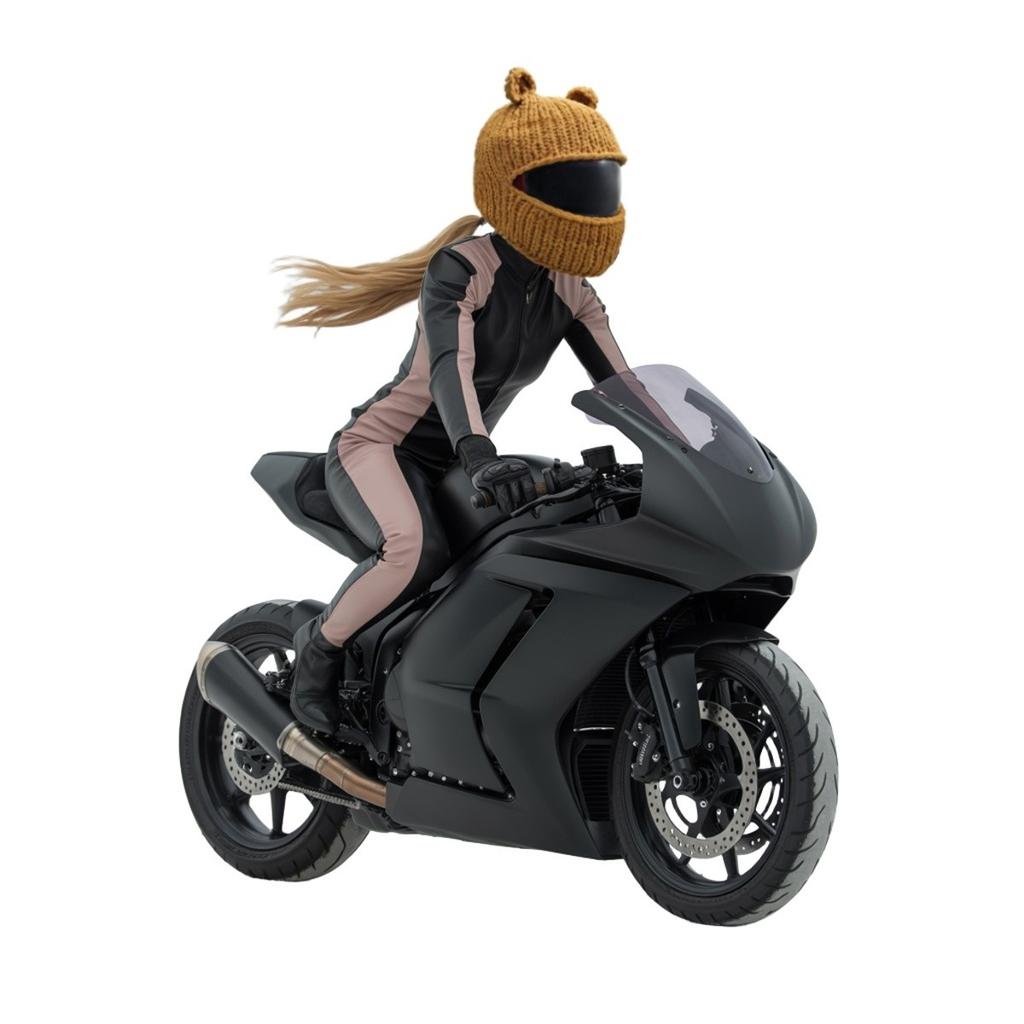 Czapka na kask Bear Rider