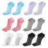 1 Pair Women Socks Five-Toed Split-Toe Design Anti-Odor Sweat-Absorbent Shallow Mouth Socks Sports Daily Wear