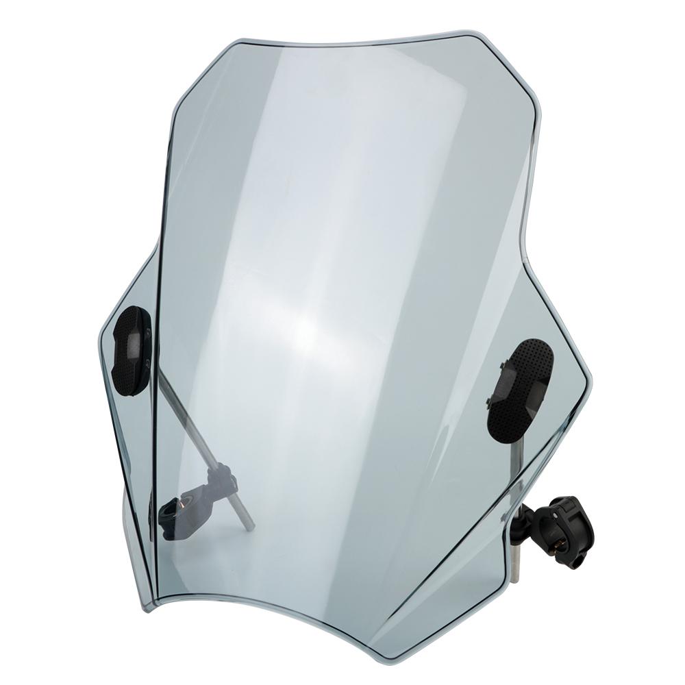 thumbnail image 2 of Motorcycle Windshield Windscreen Motorbike Wind Deflector Universal 2 of 13