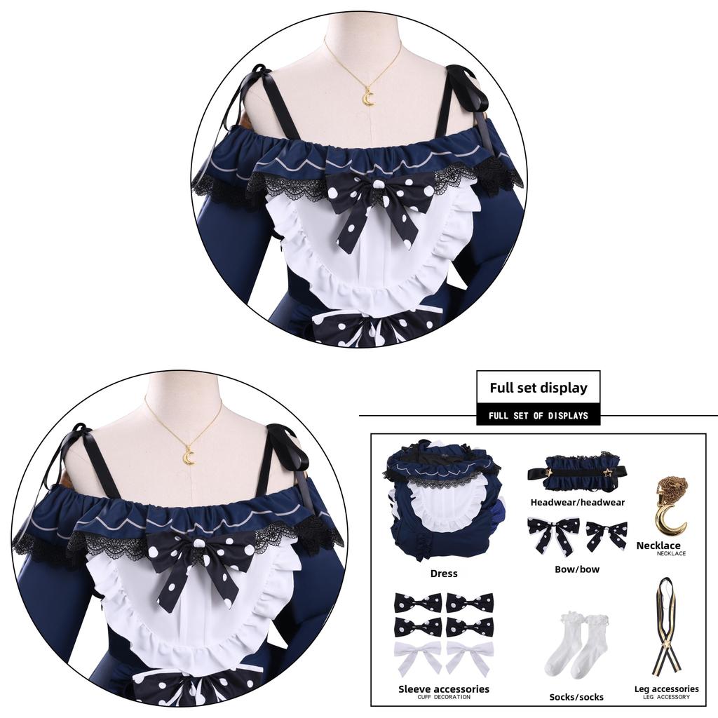 Cosplay Costume For Anime Game Role Play With Printed Pattern For Fans