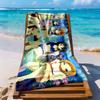 Pool Party Beach Towel Soft Durable Quick-Dry Comfortable Lightweight Suitable for Swimming, Gym, Camping, Yoga Vacation