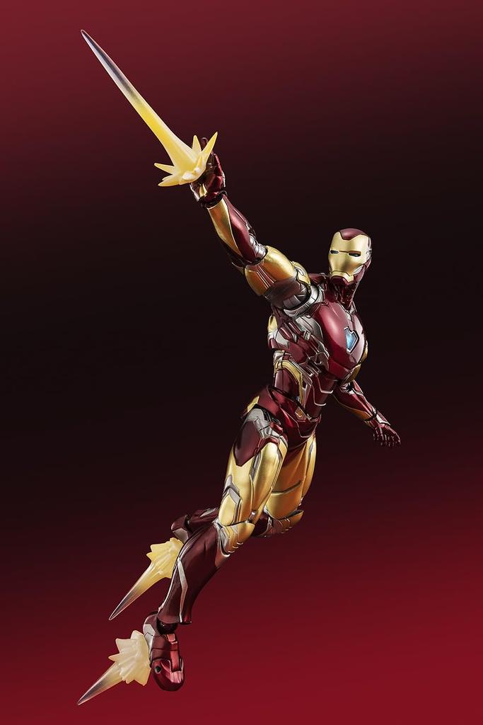 Tamashii Nations S.H. Figuarts Avengers Endgame Iron Man Mark 85 Articulated Figure 155mm ABS PVC Die-cast Painted