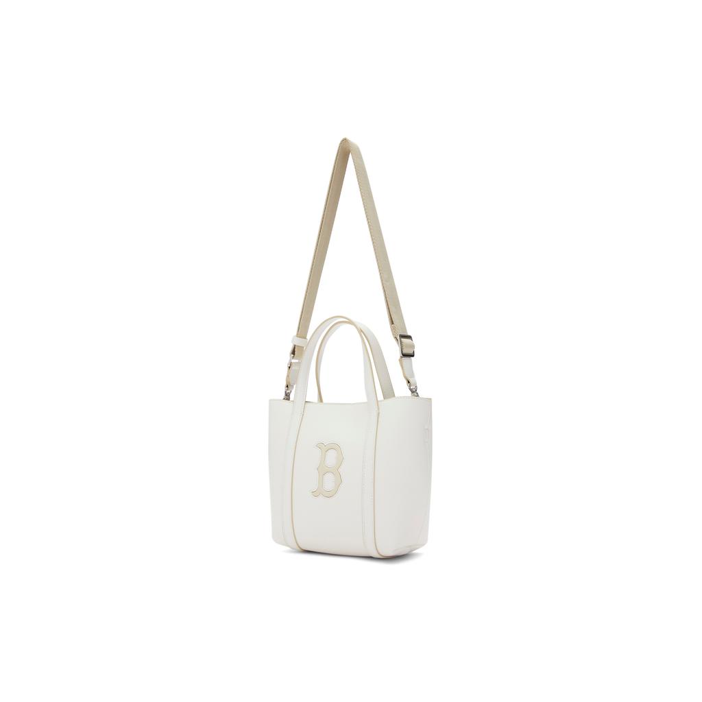 New MLB - Tote Basket Bag Handbag Shoulder Bag Crossbody Bag Unisex Dark Cream 3AORS884N-43CRD