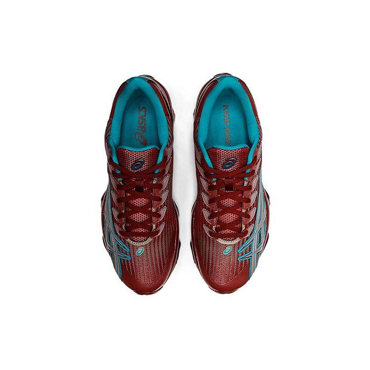 Kiko Kostadinov X ASICS Gel Quantum Levitrack Fired Brick Men Sneakers Blue-Grass 1201A404-200
