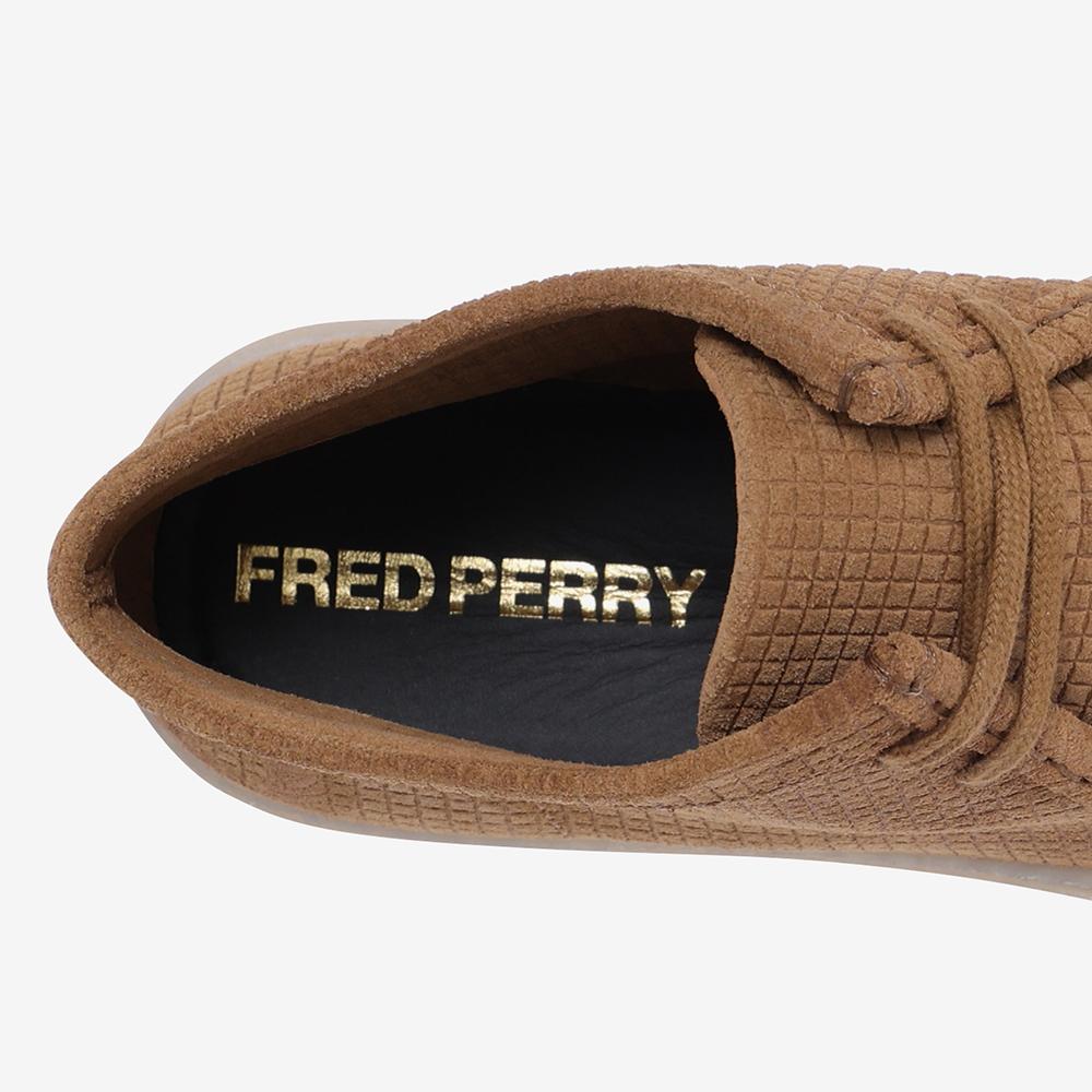 Fred Perry Dawson Mid Grid Suede  644  Sfpm2336305 644