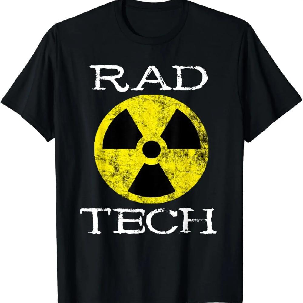 

Rad Tech Nuclear Radiology Oncology Radiography X-ray T-Shirt XXXXXL чёрный