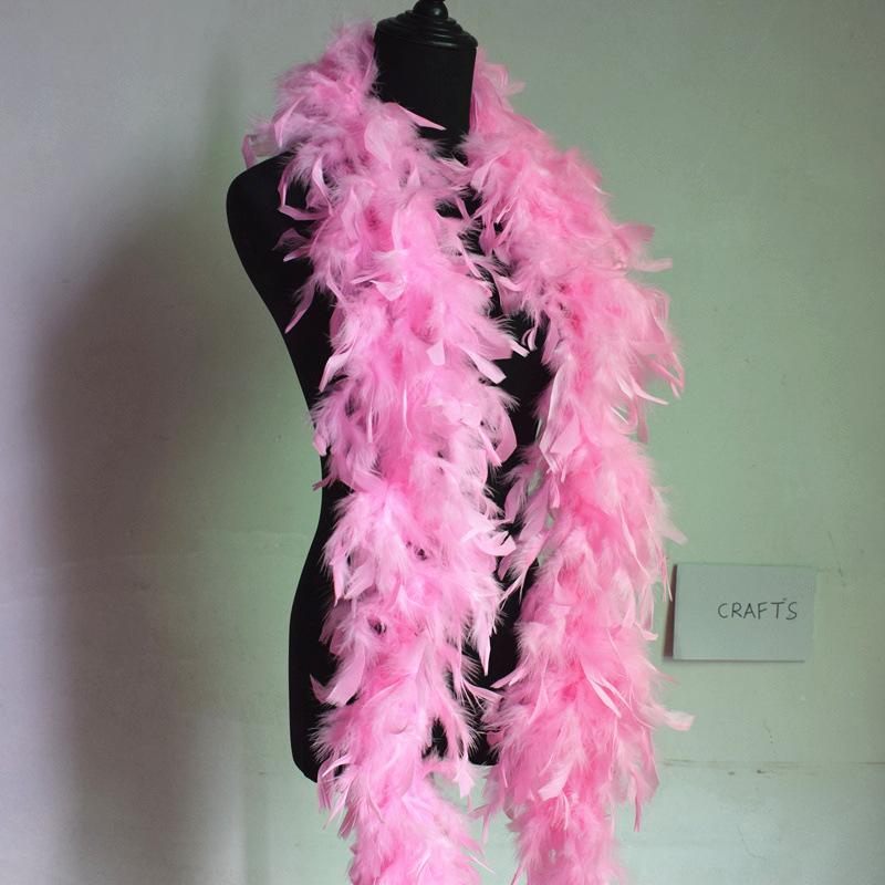 DIY Exquisite 50 g 2 m / strip  thick feather boa feather wedding party Dress up a variety of colors