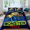 Set Copripiumino Jeep 4X4 Un Clic Ripittura Mai Fermarsi Avventura Off-Road Set Biancheria da Letto Automobili Set Biancheria da Letto Auto Sportive