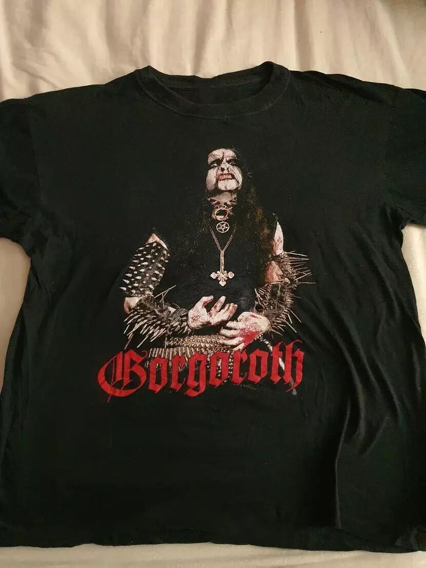 Gorgoroth Band Black T-Shirt Cotton Full Size S-5XL Unisex.webp S разноцветный
