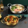 Food Grade Stainless Steel Pot With Dual Handles For Home Commercial Use  Pot Seafood Ramen Dry Pot