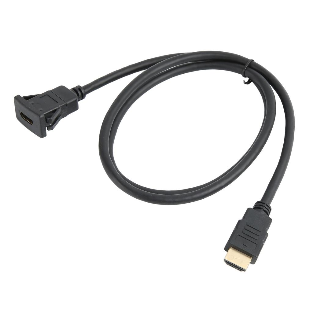 Kabel Przedłużający Interfejs Multimedialny Wysokiej Rozdzielczości 3 stopy Kabel Przedłużający do Montażu Wpuszczanego w Deskę Rozdzielczą Samochodu