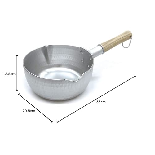 Kyoto Katsugu Yukihira Pot, Matte, 18cm, Made in Japan, Boxed, Induction Compatible