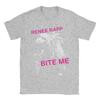 Unisex s Renee Rapp Tour Bite Me T Shirt 100 Cotton Clothing Funny Short Sleeve O Neck Tees Big Size TShirts