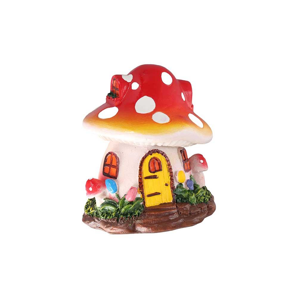 Micro Landscape Garden Ornament Decoration Dollhouse Accessory Miniatures Mushroom House Figurines