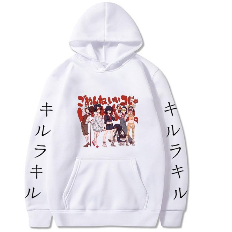 KILL La KILL Japanese Animation Hoodie Men Women Harajuku Pullover Street Wear Unisex Autumn Winter Plushed