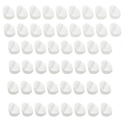 50lots Silicone Hole Covers Flush Entry Door Frame Plugs for Door Frame Repairs and Hardwares Projects
