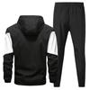 Men's  Leisure  Sports  Hooded Hood  Coat  Trousers  Set