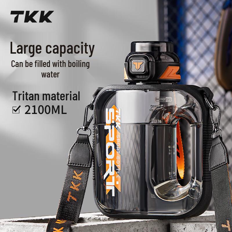TKK Large Capacity Tritan Sports Water Bottle