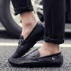 Scarpe Uomo in Vera Pelle Italiana Mocassini Moda Slip-On Piatte Scarpe da Guida Uomo Marca Classica di Lusso Leggero Morbidi Mocassini da Uomo
