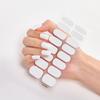 Sell Fast Gel Nail Stickers Soild Nail Gel Wraps Pure Long Lasting