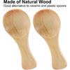 2 pcs Mini Wooden Spoons, Small Size Versatile Kitchen Accessories Ideal for Coffee, Sugar, Salt, Honey, Spices(Khaki)