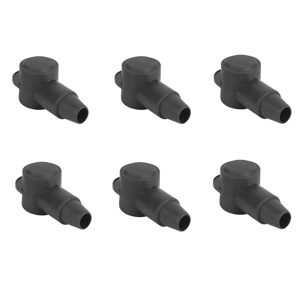 10/6Pcs Silicone Covers Battery Terminals Caps Pile Head Protective Car Accessories 12v Battery Bornes Retardant Insulation