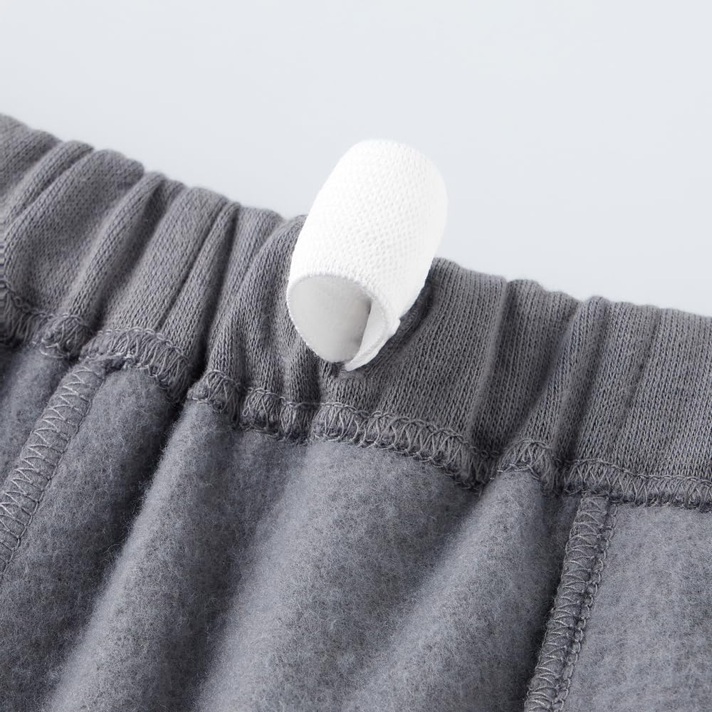 Gunze CI Comme CA Long Sleeve and Brushed Men's Pajamas, Pants, Fleece, Blue-Grey (MH6553)