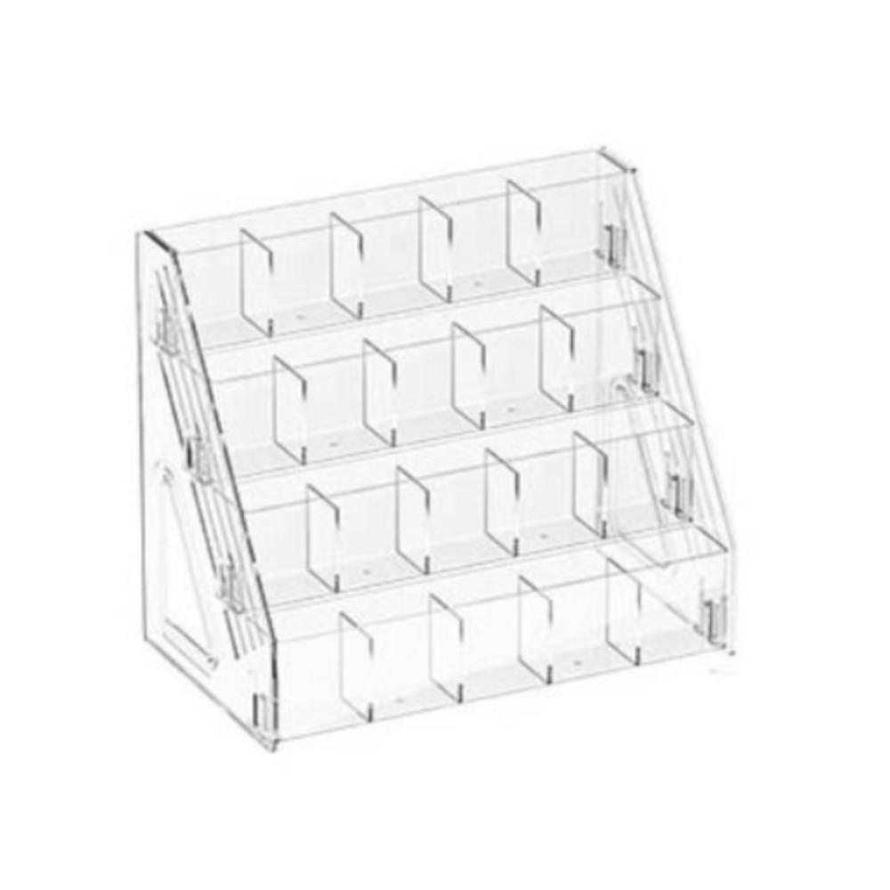 Ablageständer für Aquarellstifte mit großer Kapazität 3/4/5 Ebenen Aufbewahrungsbox für Markerstifte Schreibwarenladen