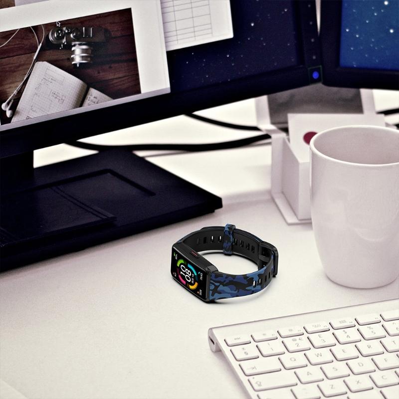 Band 6/6 Pro Bands Adjustable Sports Silicone Replacement Straps Wristbands Bracelet-Waterproof