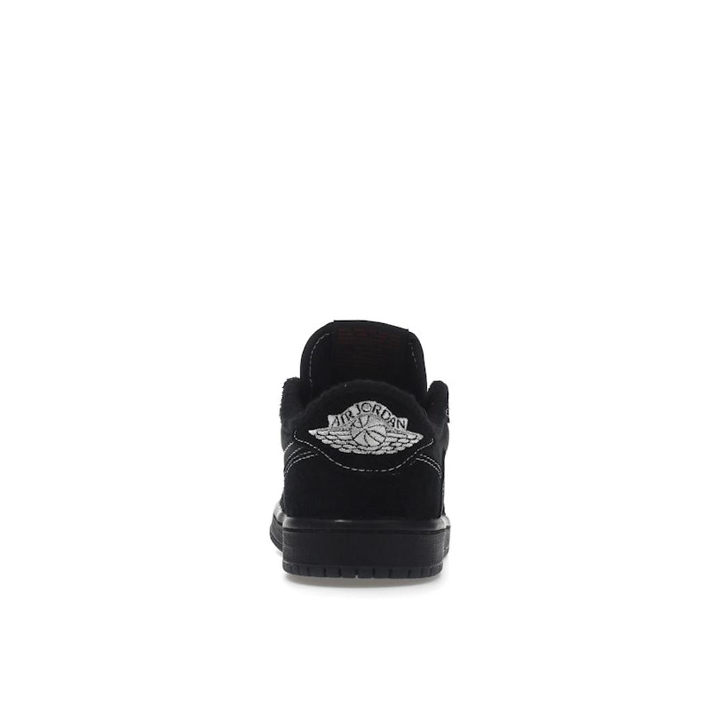Dětské tenisky Travis Scott x Air Jordan 1 Retro Low OG SP PS Black Phantom University-Red DO5442-001