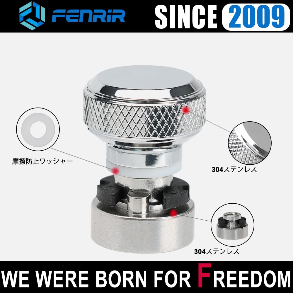 FENRIR Motorcycle Quick Release Seat Bolt Screw 304 Stainless Steel
